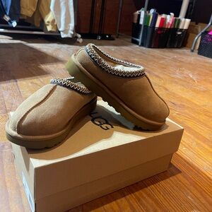 UGG Brown Tasman Slippers